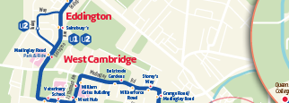 Universal route map